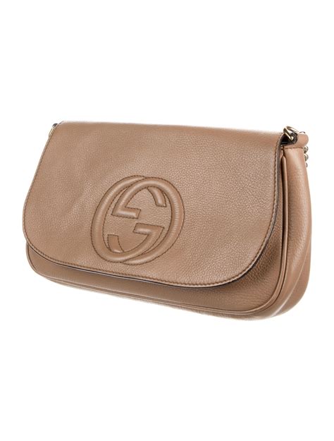 gucci soho long flap|gucci handbags for women.